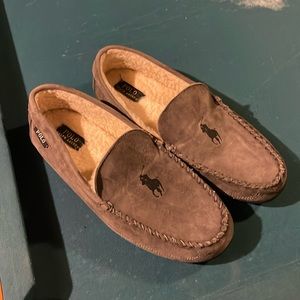 Ralph Lauren Gray Slippers